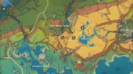 Route #4 for farming the Embercore Flower (Image via HoYoverse)